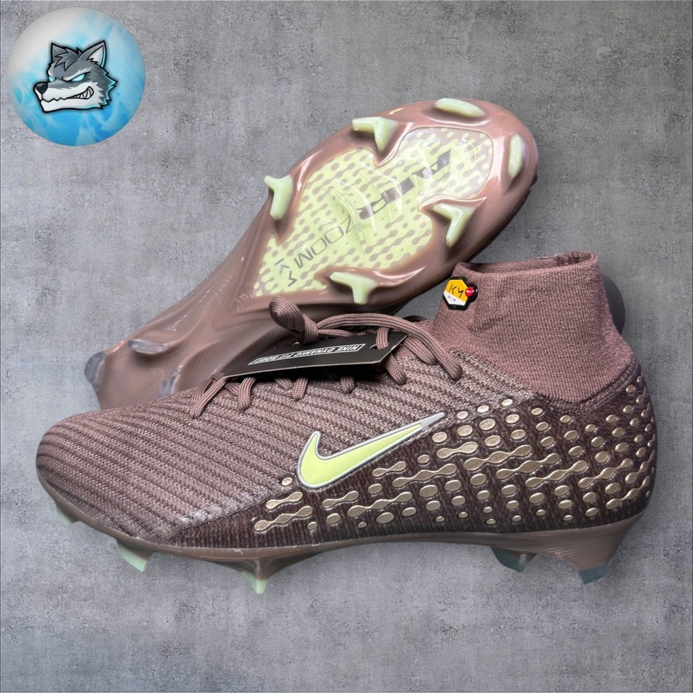 Nike Mercurial Superfly 10 Elite KM Mbappe FG Cleats Plum Men's 10 FQ8692-200